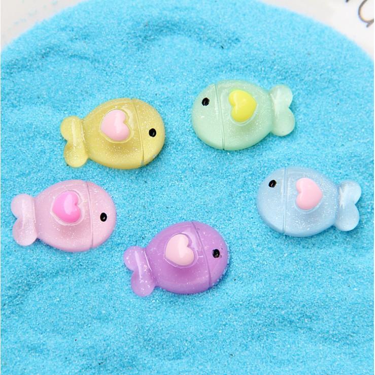 Chuyên Charm * Charm cá béo nhỏ xinh cho các bạn trang trí vỏ ốp điện thoại, Jibbitz, DIY
