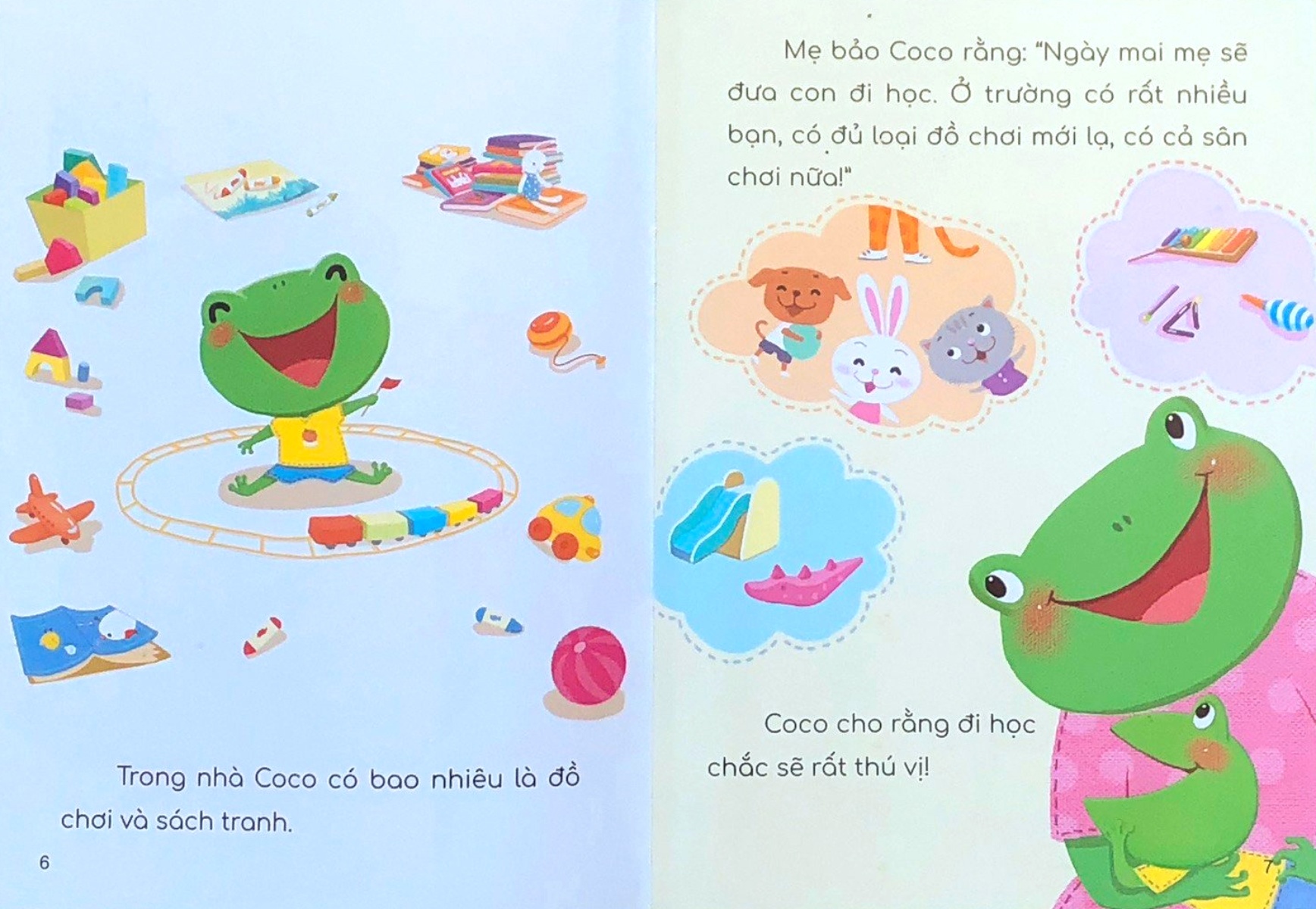 Những Trải Nghiệm Đầu Đời Của Bé - CoCo Đi Học _ML