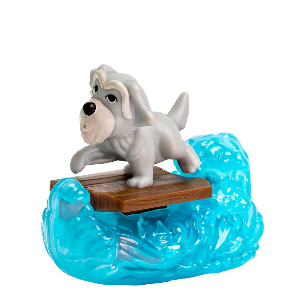[Chinh hang]Mô hình chú chó MAX trong nàng tiên cá McDonalds Happy Meal Toys Disneys The Little Mermaid 2115 2