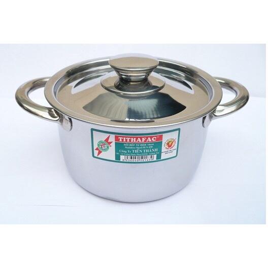 Nồi inox sử dụng được bếp từ , bếp ga đủ size