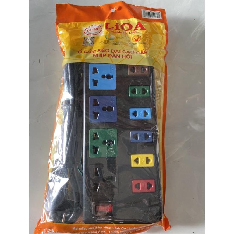 Ổ Cắm Điện LIOA 10 ổ dây 3m & 5m