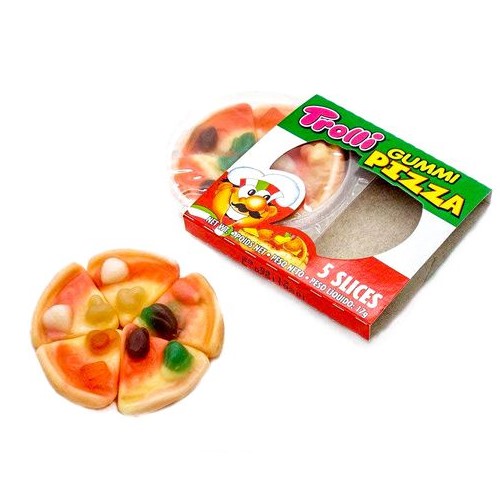 Hộp 48 gói Kẹo dẻo Trolli Pizza 744gr (48 gói x15.5gr)