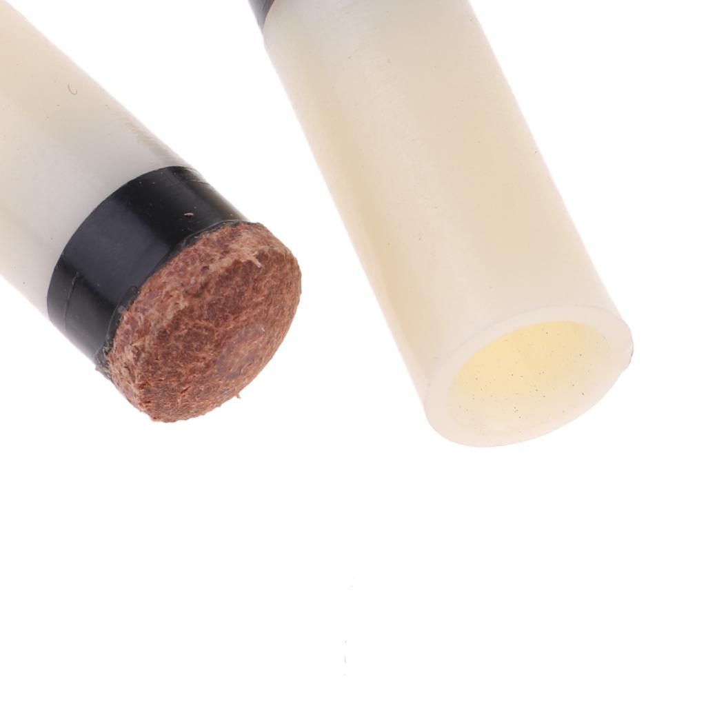 30 Pieces Slip-On Pool Billiard Cue Tips Snooker Stick Ferrules 10/11/12mm