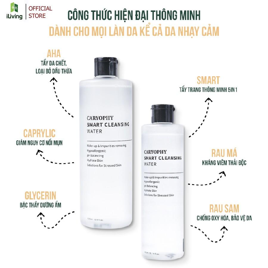 Nước tẩy trang Caryophy Smart Cleansing Water 60ml, 300ml và 500ml CARNTT