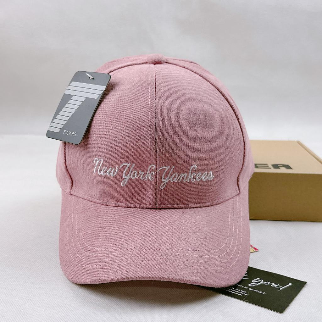 Nón mũ Lưỡi Trai Unisex Nam Nữ Trơn màu Rose
