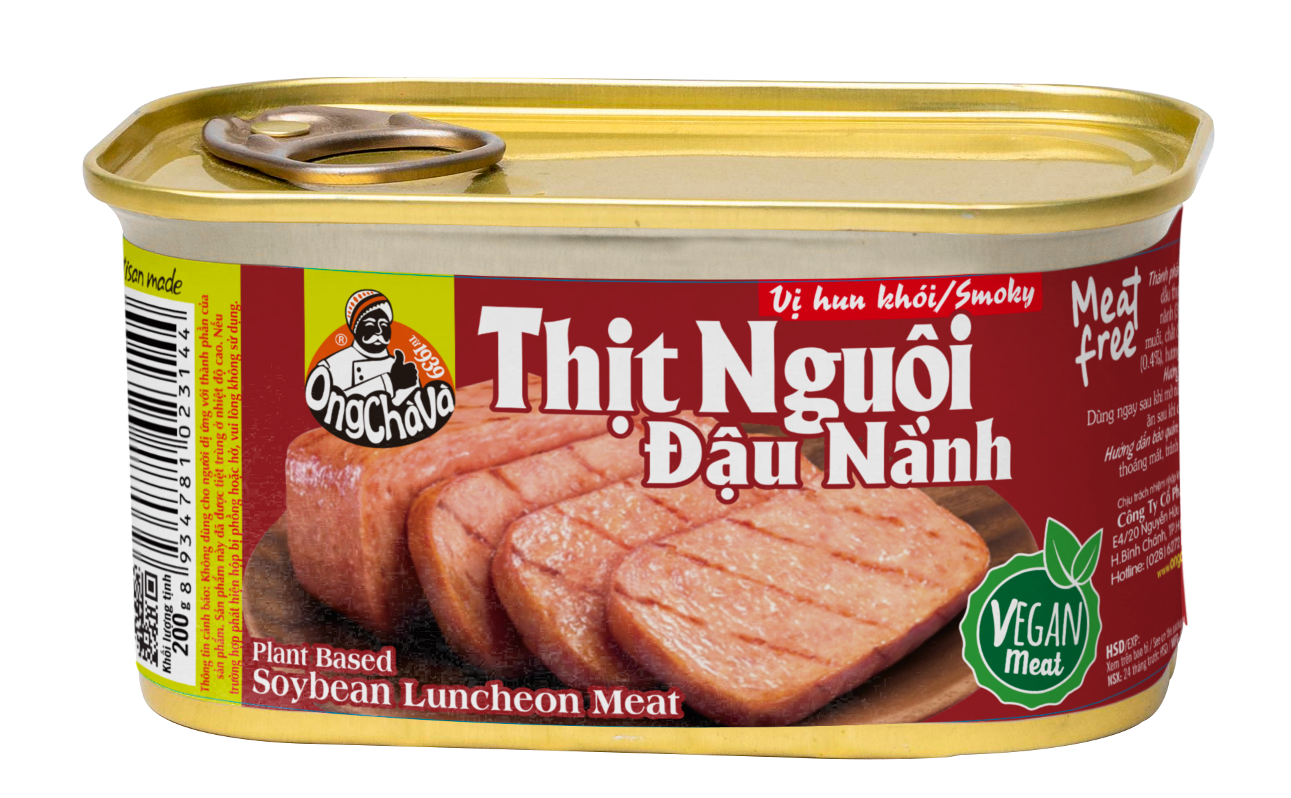 Thịt Hem Chay Ông Chà Và - Vị Hun Khói 200g