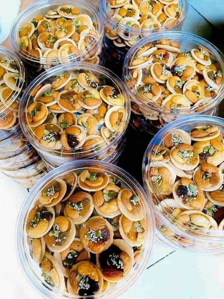 BÁNH ĐỒNG TIỀN MIX HẠT GIÀU CHẤT DINH DƯỠNG - MỖI HỘP 300G