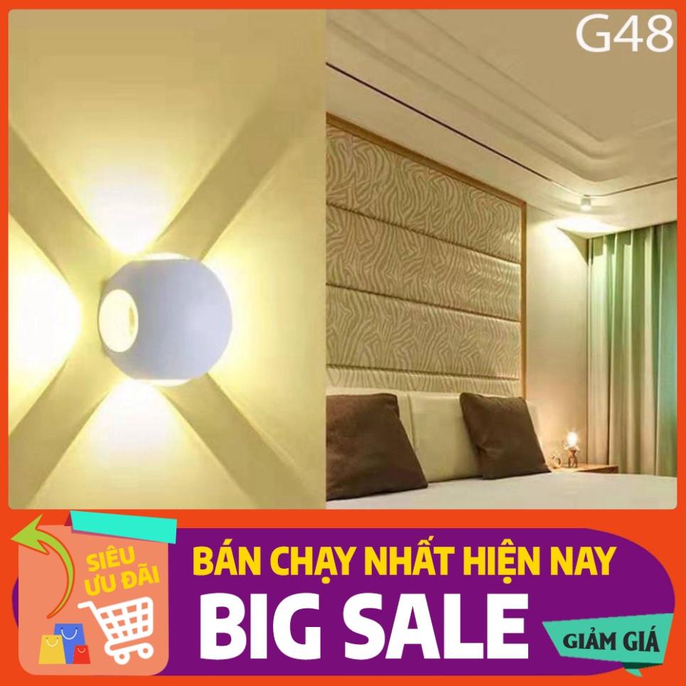 Đèn trang trí hắt tường 4 chiều - 12w chống nước G48