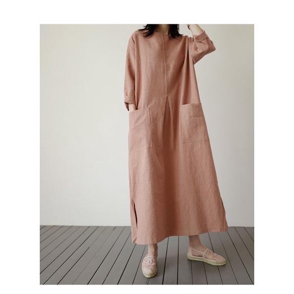Đầm Linen nhấn ly