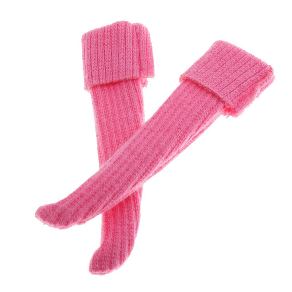4x  High Socks Casual Knitted Stocking /6  Dolls Outfits