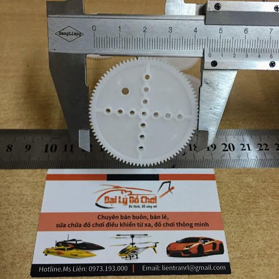 Bánh răng nhựa 90 răng trục 2mm