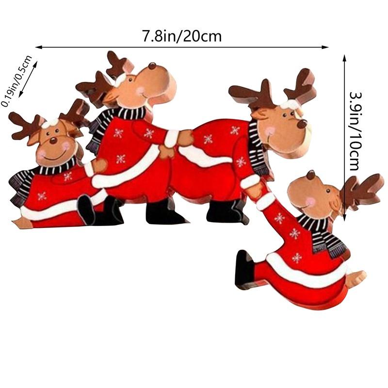 Búp bê trang trí giáng sinh hình ông già noel tuần lộc