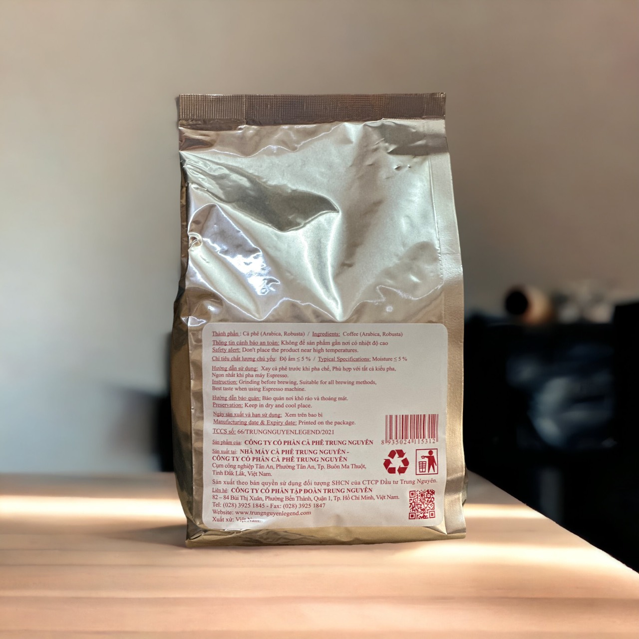 Cà Phê Trung Nguyên Espresso - Buôn Ma Thuột - 500G