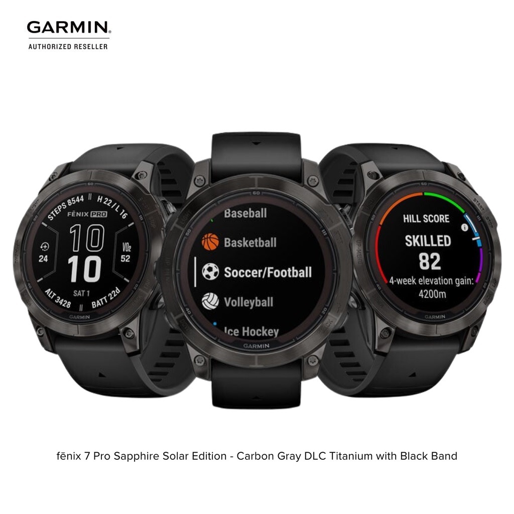 Đồng hồ thông minh Garmin fēnix 7 Pro – Sapphire Solar Edition_Mới, hàng chính hãng