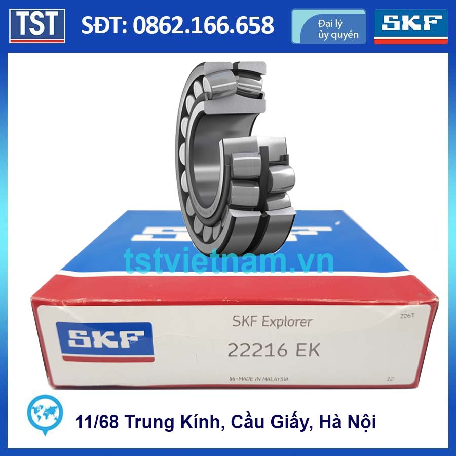 Vòng bi bạc đạn SKF 22216 EK