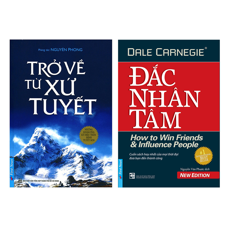 Combo Trở Về Từ Xứ Tuyết + Đắc Nhân Tâm