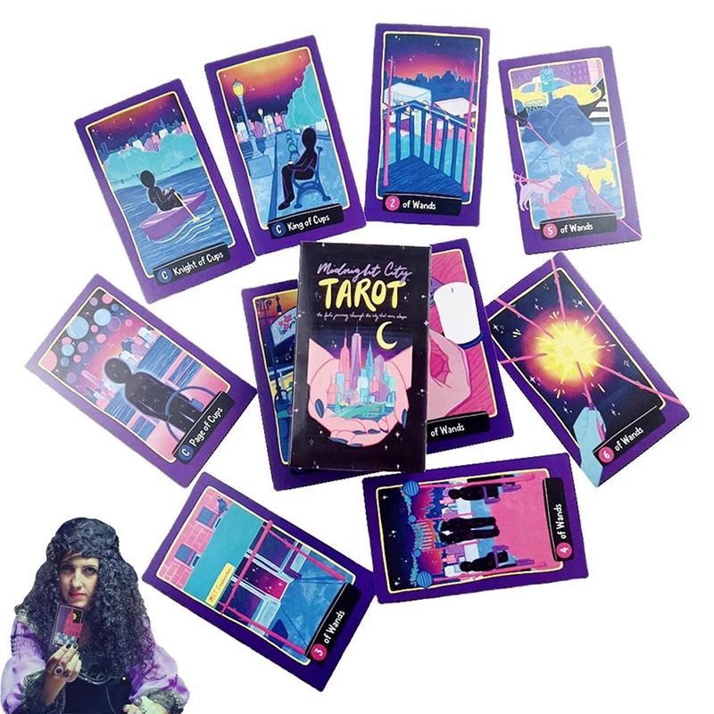 (Size Gốc) Bộ Bài Midnight City Tarot