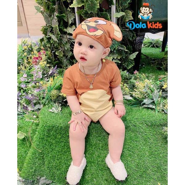 Bodysuit cho Bé - Bodychip hình thú CAO CẤP hình thú dễ thương - DoLaKids