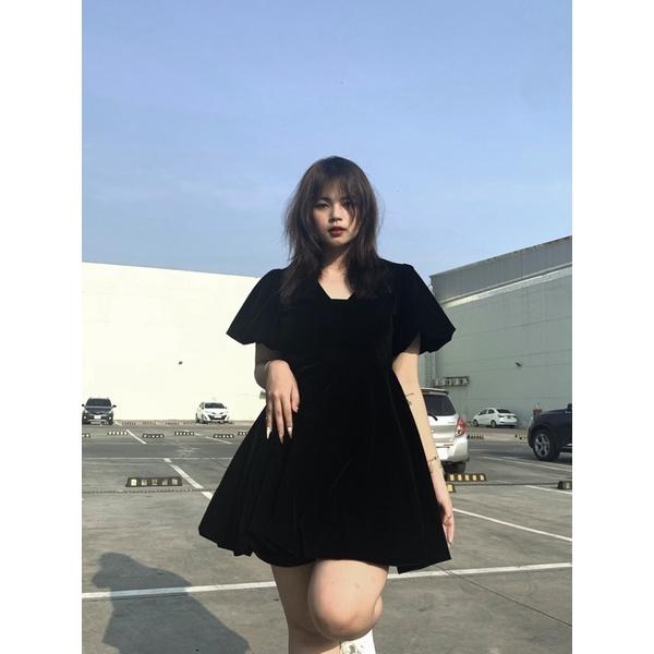 Đầm nhung bí reine bigsize