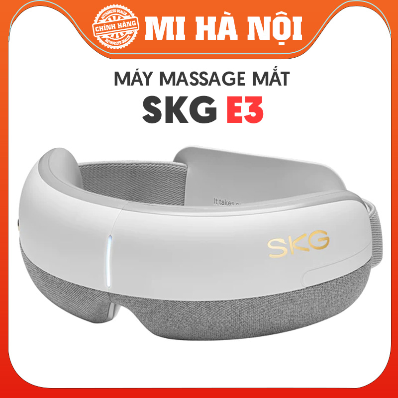 Máy Massage Mắt SKG E3 giúp làm giảm đau mỏi thâm quầng mắt hàng chính hãng