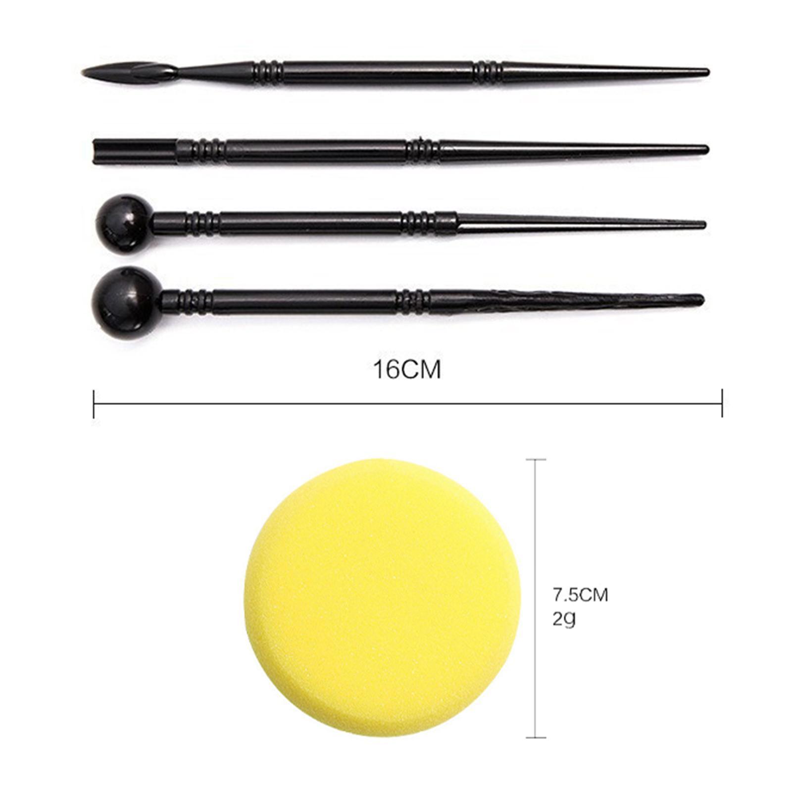 33Pcs Clay Tools DIY Modeling Scraping Engraving Embossing Cutting Ceramics Clay Sculpting Tools Clay Carving Tool Set for Adults Kids,