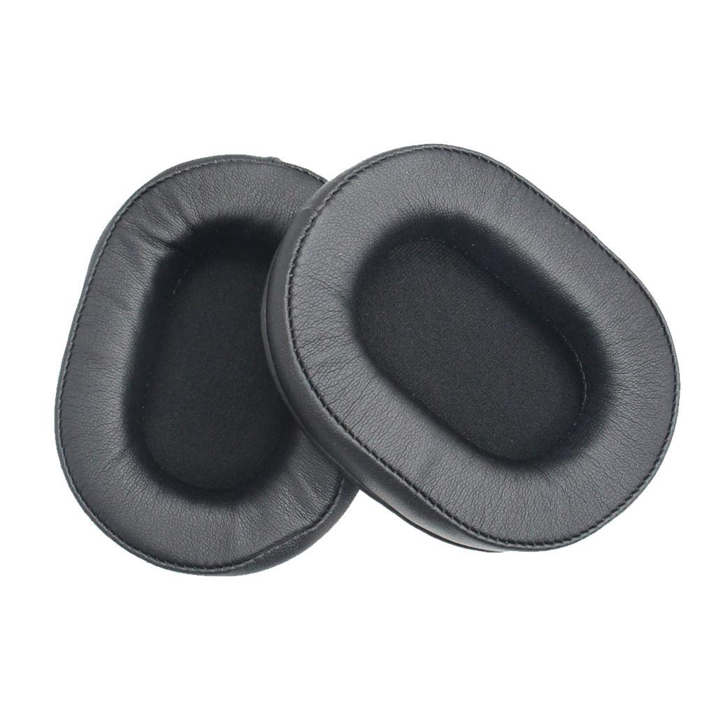 Replacement Ear Pads Cushions For ATH-MSR7 Headphones black