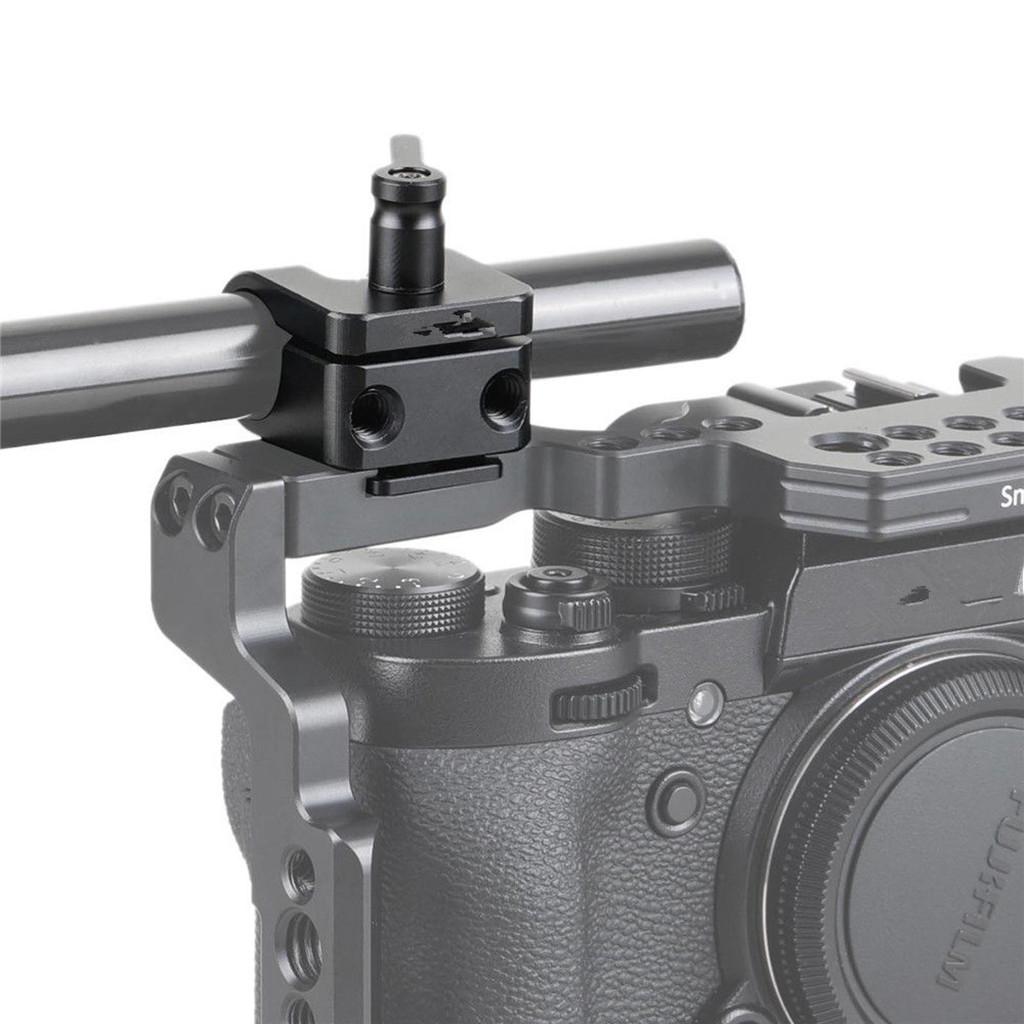 Đường Sắt Kẹp có Đĩa Đơn 15mm Cần Kẹp cho MÁY ẢNH DSLR Rig 1254