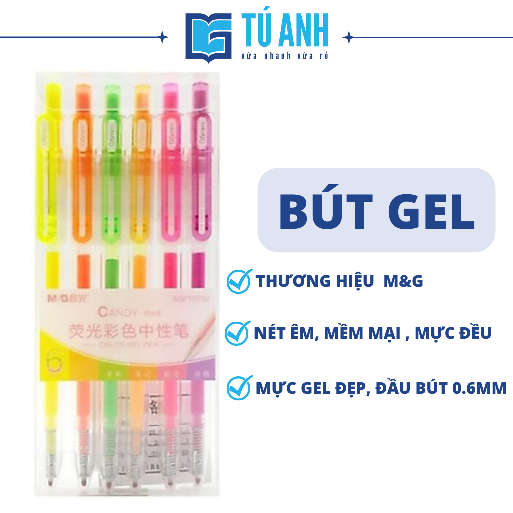 Bút Gel Nước M&amp;G 0.6mm -  AGPT0702