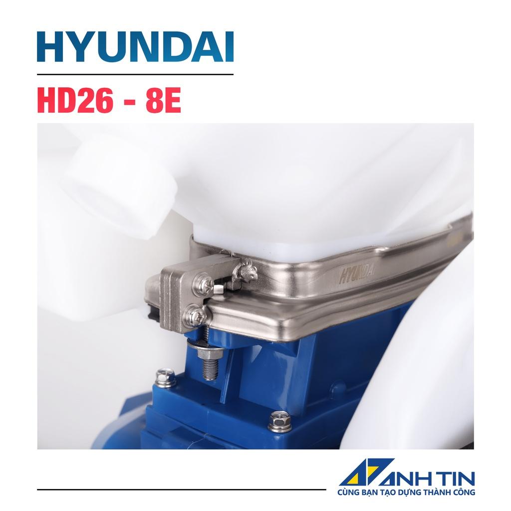 Máy phun hạt chính hãng HYUNDAI HD26-8E sạ lúa, sạ phân, phun khử khuẩn |