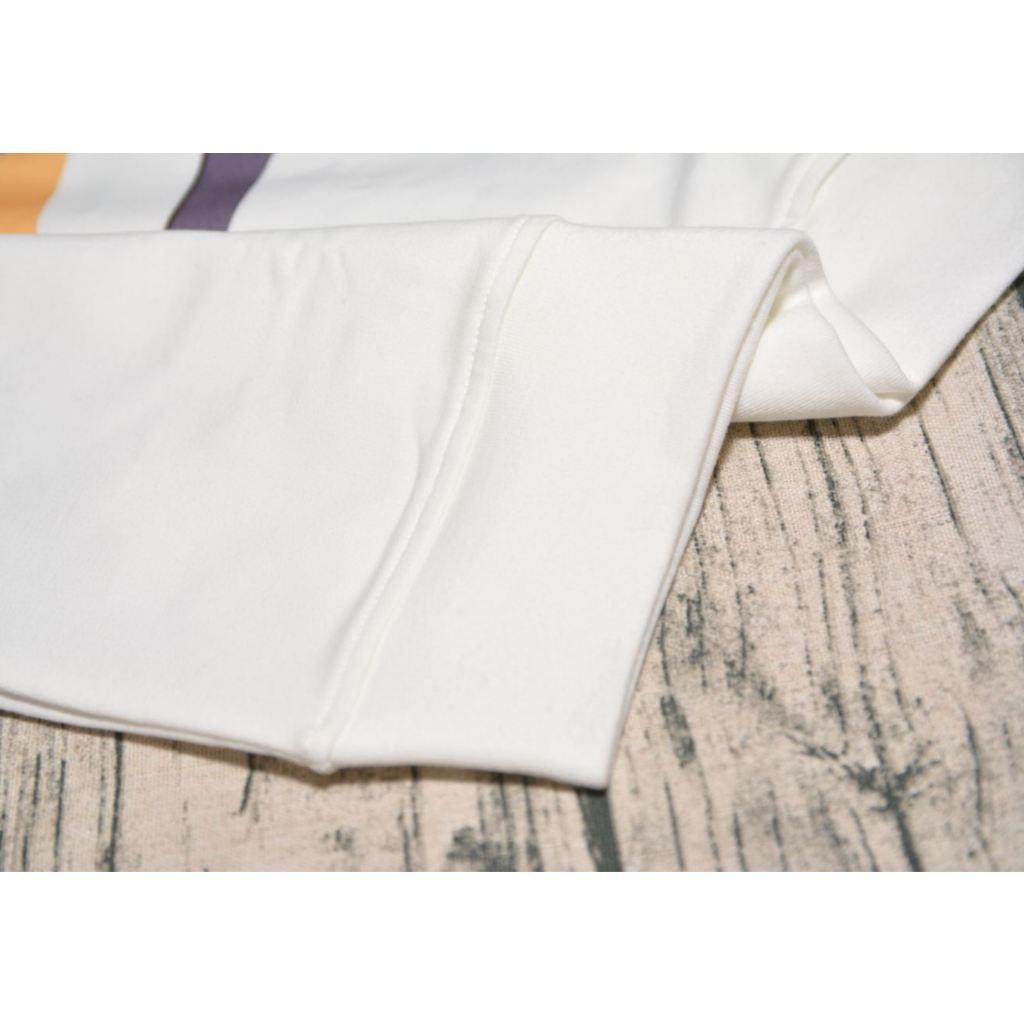 Áo sweater thu đông form rộng in chữ Hài Hước "1 điều nhịn, 9 người ngồi lên đầu" Mr.buffalo - [HN53] Áo Đen