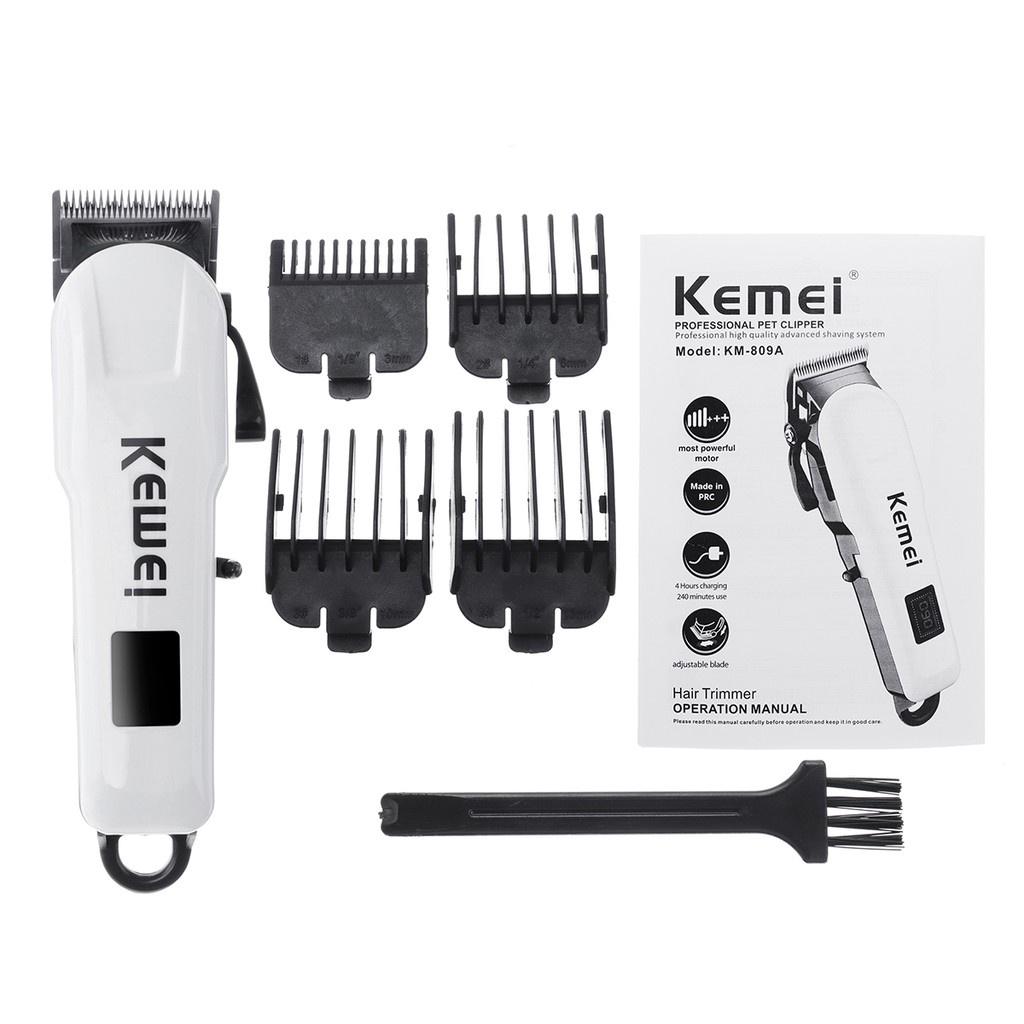 Tông đơ cắt tóc không dây chuyên nghiệp KEMEI KM- 809