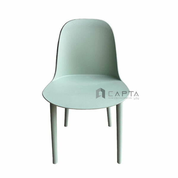 Ghế ăn nhựa đúc không tay CC1571-S Nội thất Capta Ghế ăn nhà hàng nhựa pp đúc dày cứng cáp tại HCM