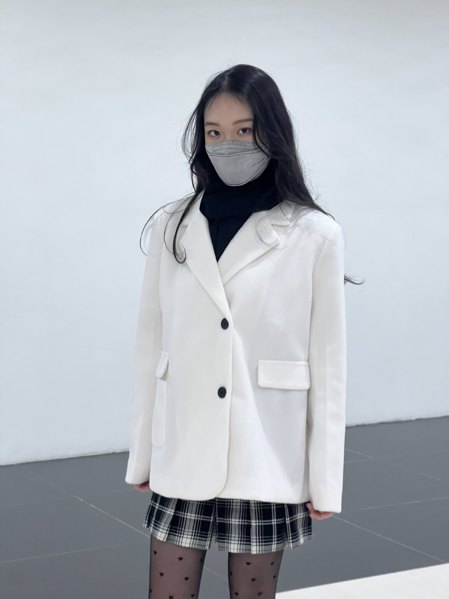 Áo Khoác Dạ Ép Bông Có Cầu Vai Siêu Đứng Form Twillight Snow