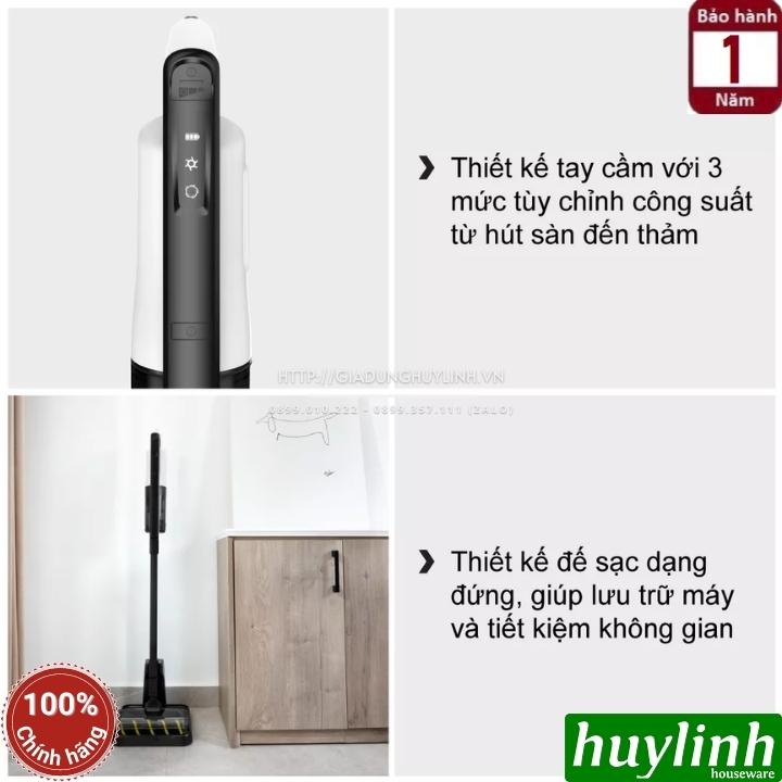 Máy hút bụi không dây dùng pin Karcher VC4 S Cordless - 2 trong 1 - Hàng chính hãng