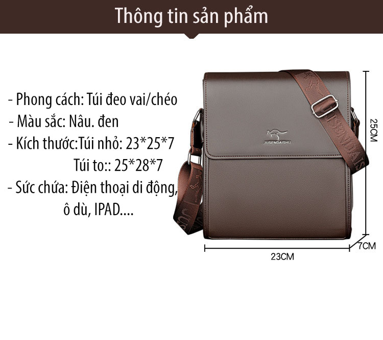 Cặp Da Nam Công Sở KG001 - 1806