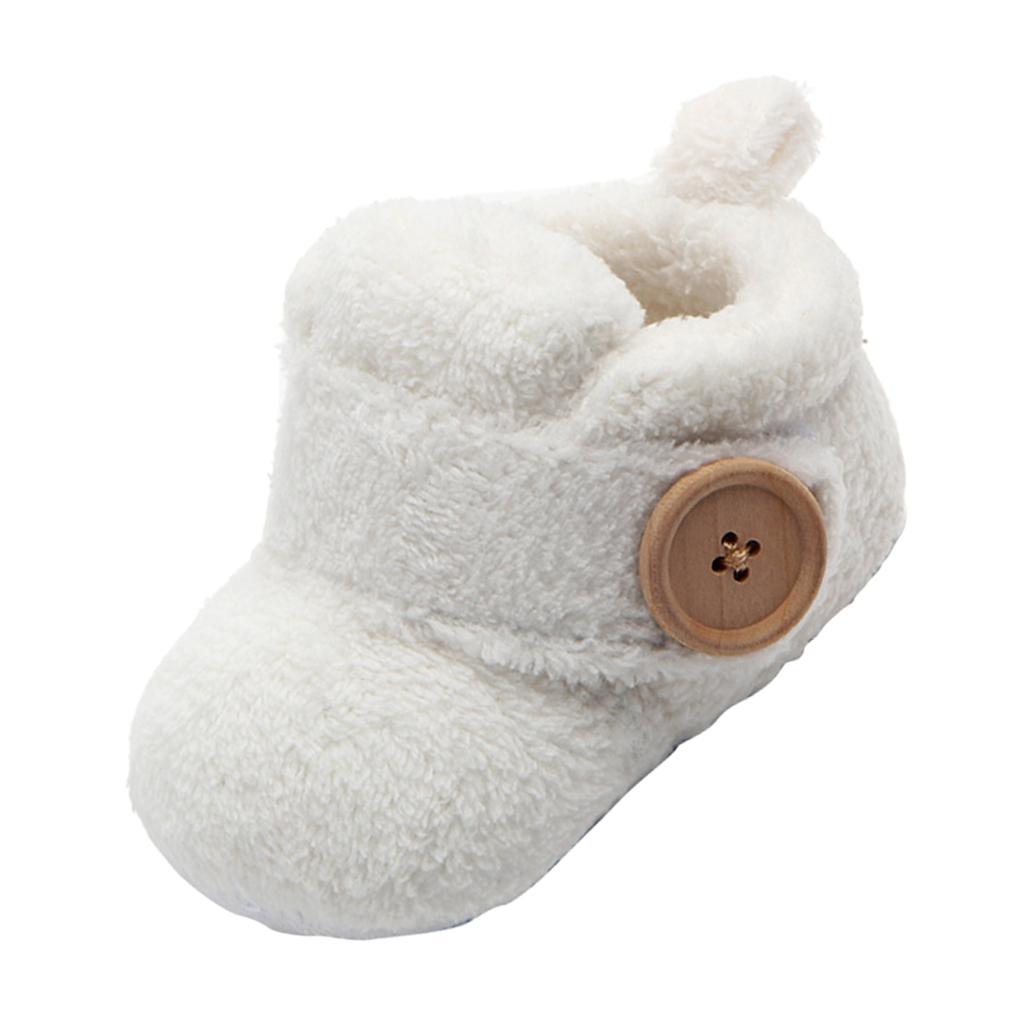 Baby Soft Cloth Sole Shoes Winter Warm Toddler Shoes