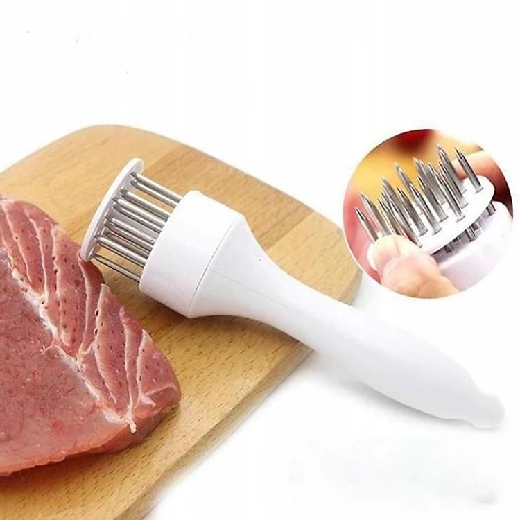 Dụng Cụ Châm Bì, Dầm Thịt - Cây Châm Thịt, Xâm Thịt, Xăm Thịt, Làm Mềm Thịt, Làm Heo Quay Da Giòn - PaKaSa (Giao màu ngẫu nhiên)