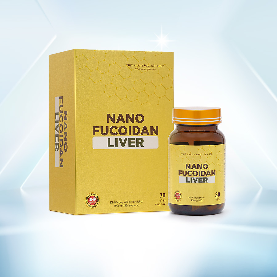 NANO FUCOIDAN LIVER - HỖ TRỢ TĂNG CƯỜNG CHỨC NĂNG GAN