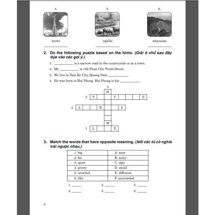Sách - Bài Tập Từ Vựng Tiếng Anh Lớp 5 - Dùng Chung Các Bộ SGK Hiện Hành - Hồng Ân
