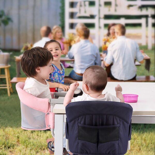 Ghế ăn kẹp bàn ăn di động cho bé chịu lực tốt Baby Meal Chair - hàng cao cấp 