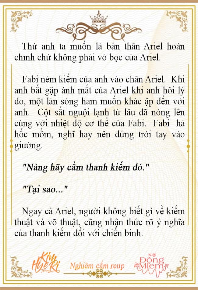 [novel 18+] ariel, thánh nữ dâm đãng chapter 48 10