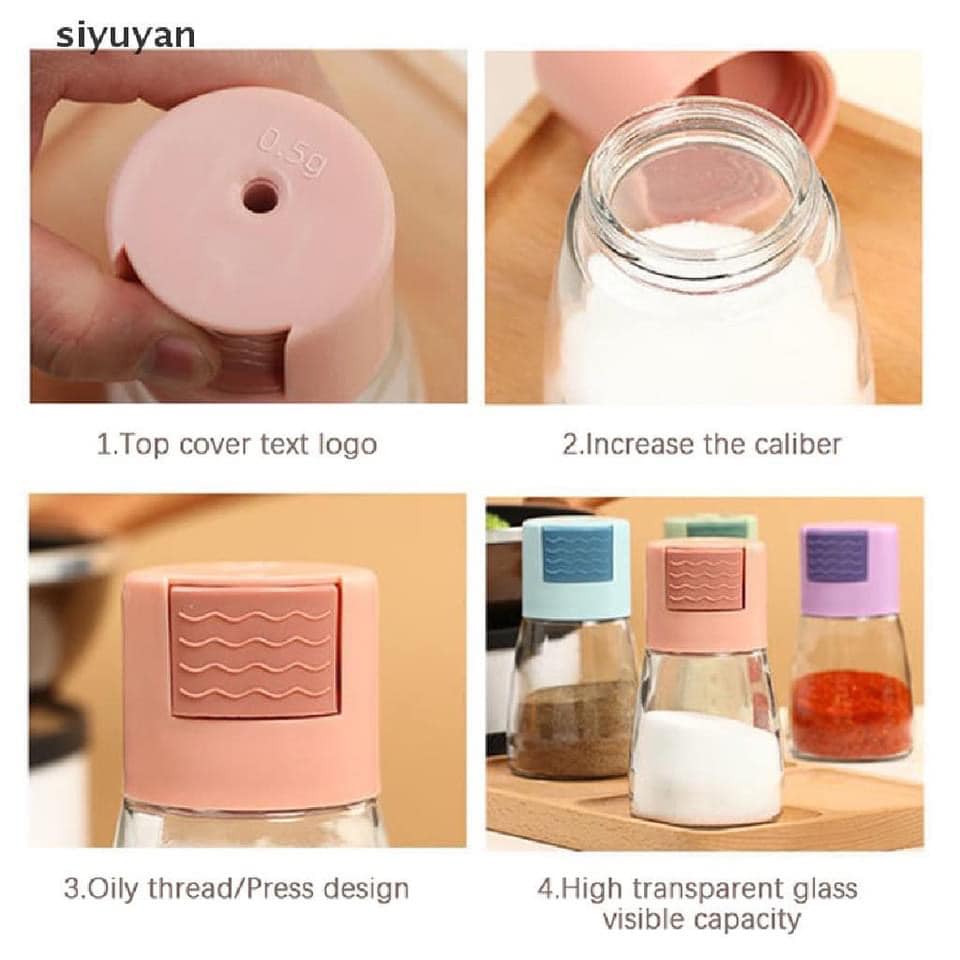 LỌ GIA VỊ TỰ ĐỘNGLỌ GIA VỊ TỰ ĐỘNG BẤM NHẢ 0.5G KIỂU MỚI SIÊU HOT BẤM NHẢ 0.5G KIỂU MỚI SIÊU HOT
