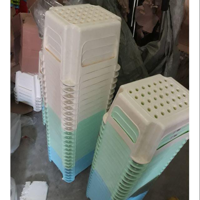 Ghế nhỡ chịu lực có cao su trống trượt ngồi nhặt dau giặt quần áo cao cấp 3 cỡ