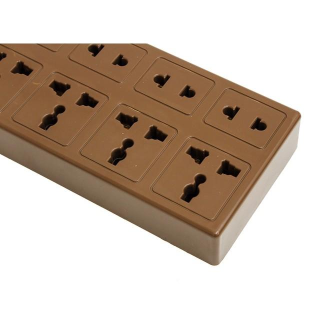 Ổ Cắm điện Nakagami tự ngắt 8 lỗ mã số 211