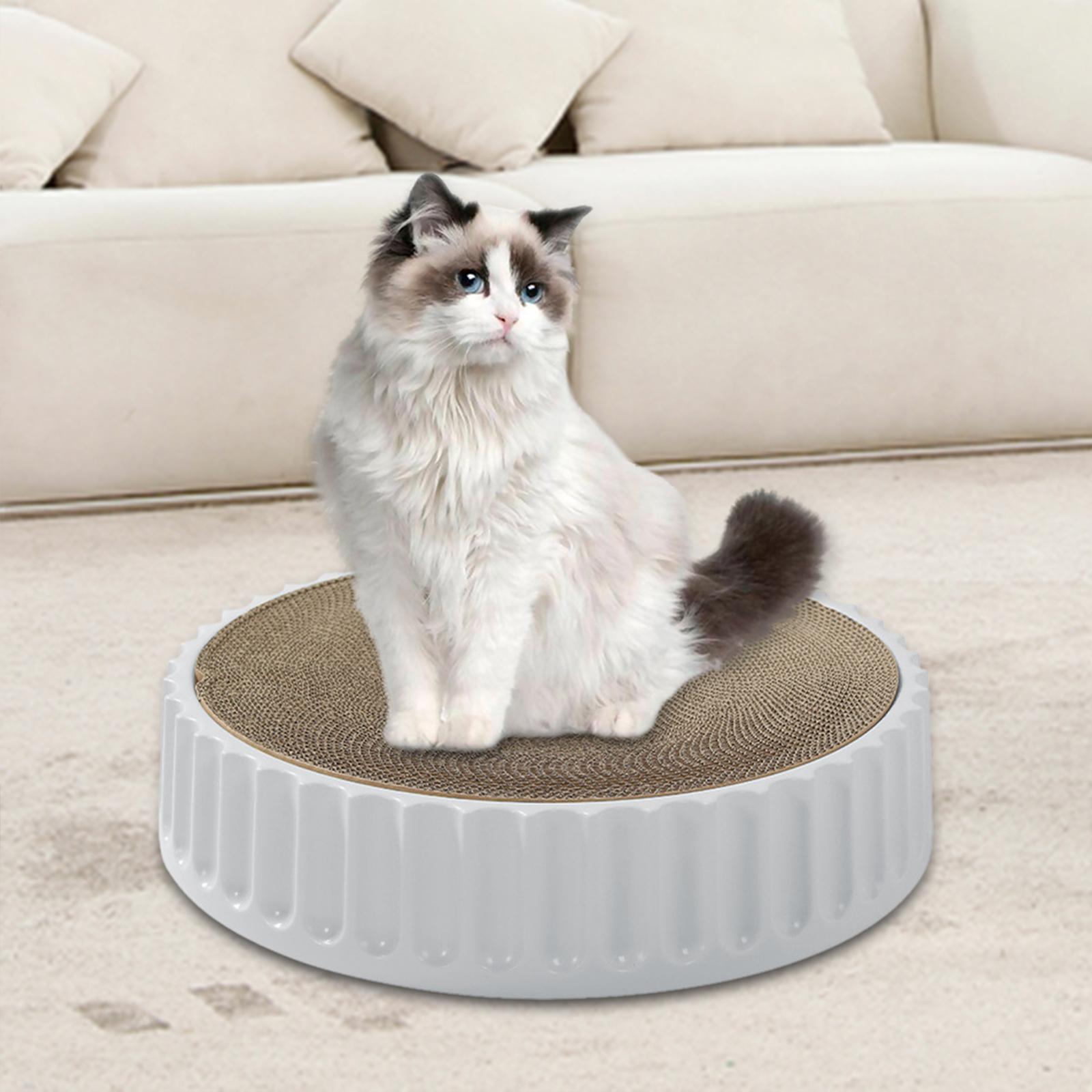 Pet Cat Scratcher Pad Scratching Board Toy Corrugated Cardboard Pet Supplies
