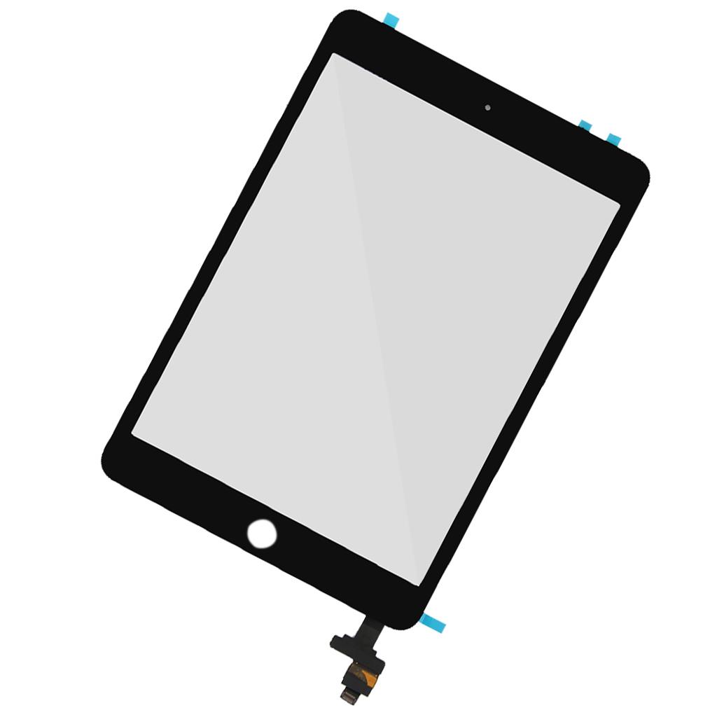 Glass Touch Screen Digitizer Suitable For 3 + Clip Of Ic Black Cable