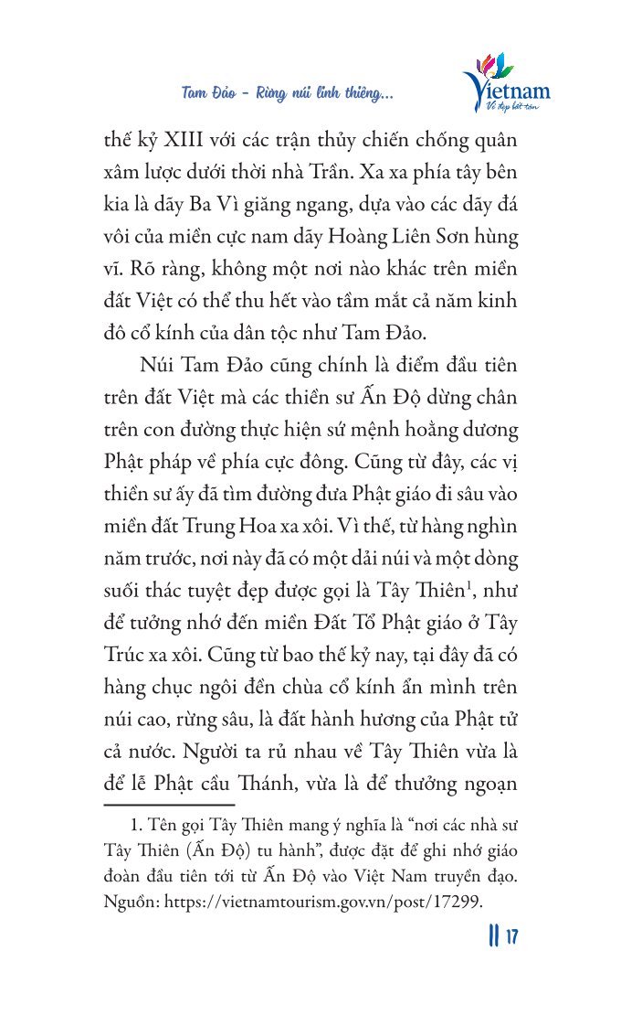 Tam Đảo đất thiêng miền du lịch - bản in 2024
