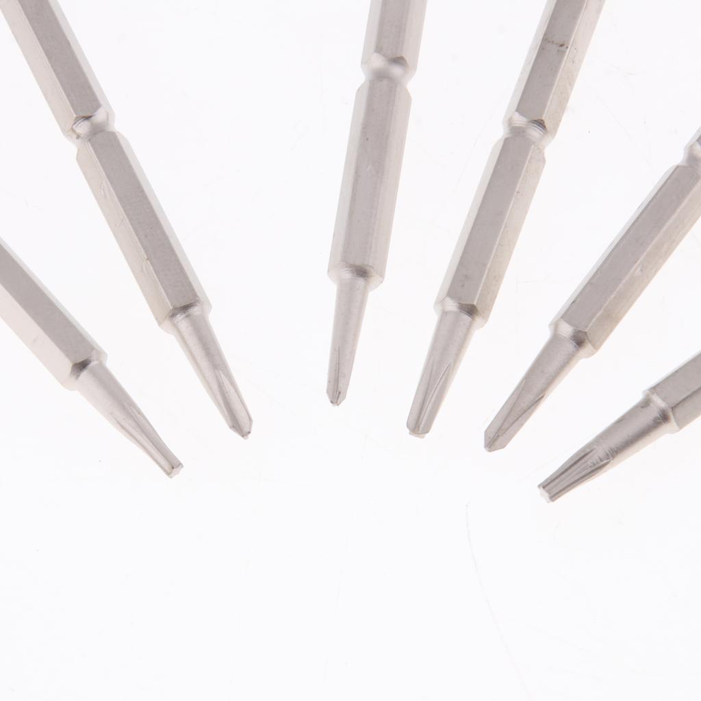 Standard Replaceable Star Phillips Slotted Screwdriver Set with Hand Shank , 7 Piece , JAPAN F/S