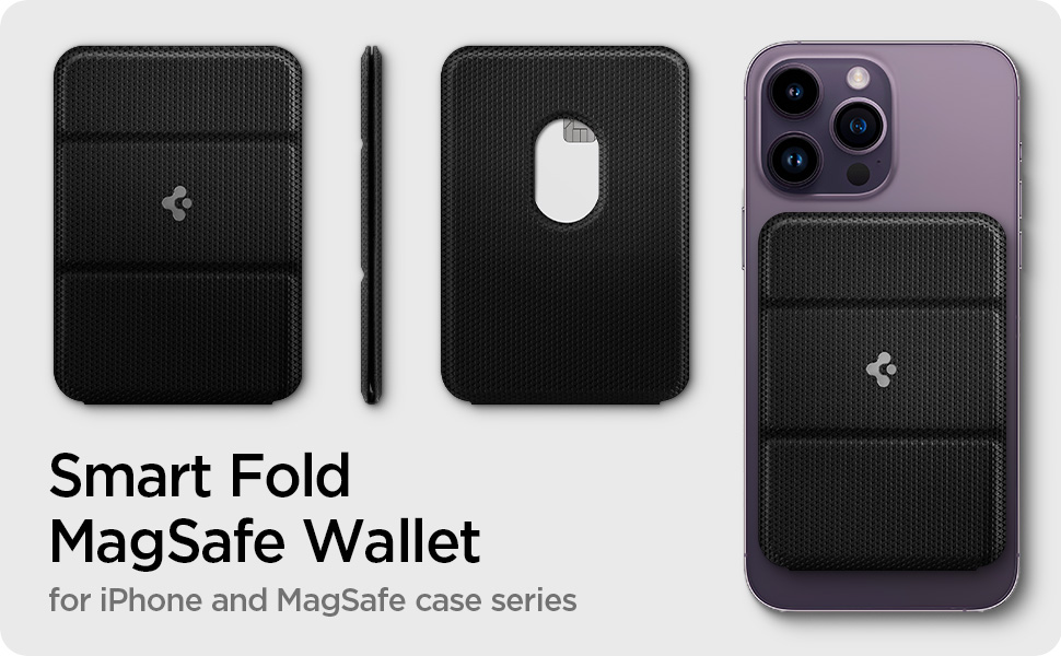 Ví Kiêm Đế Made For Mag Spigen Card Holder Smart Wallet - Hàng Chính Hãng