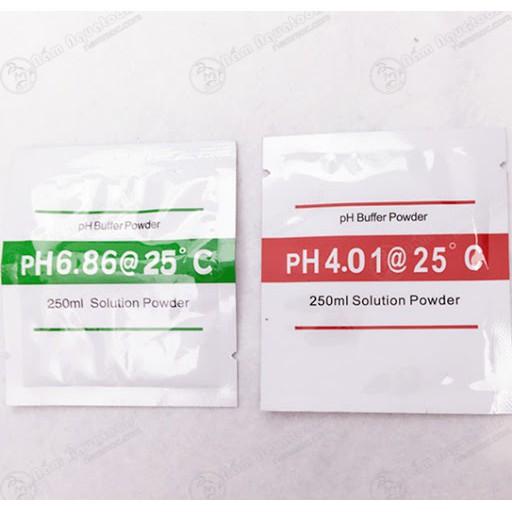 Bột Chỉnh Bút pH Bột Canh Chỉnh Bút pH Bột Hiệu Chuẩn pH Bộ Bột pH 4.01 | pH 6.86 & pH 9.18